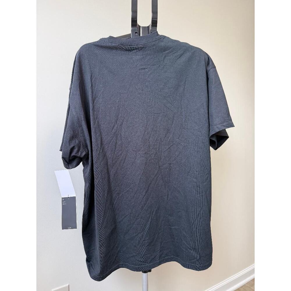 The Nike Tee Loose fit Men's size XXL Black tee shirt Nike Air Force 1 patch - Picture 2 of 6